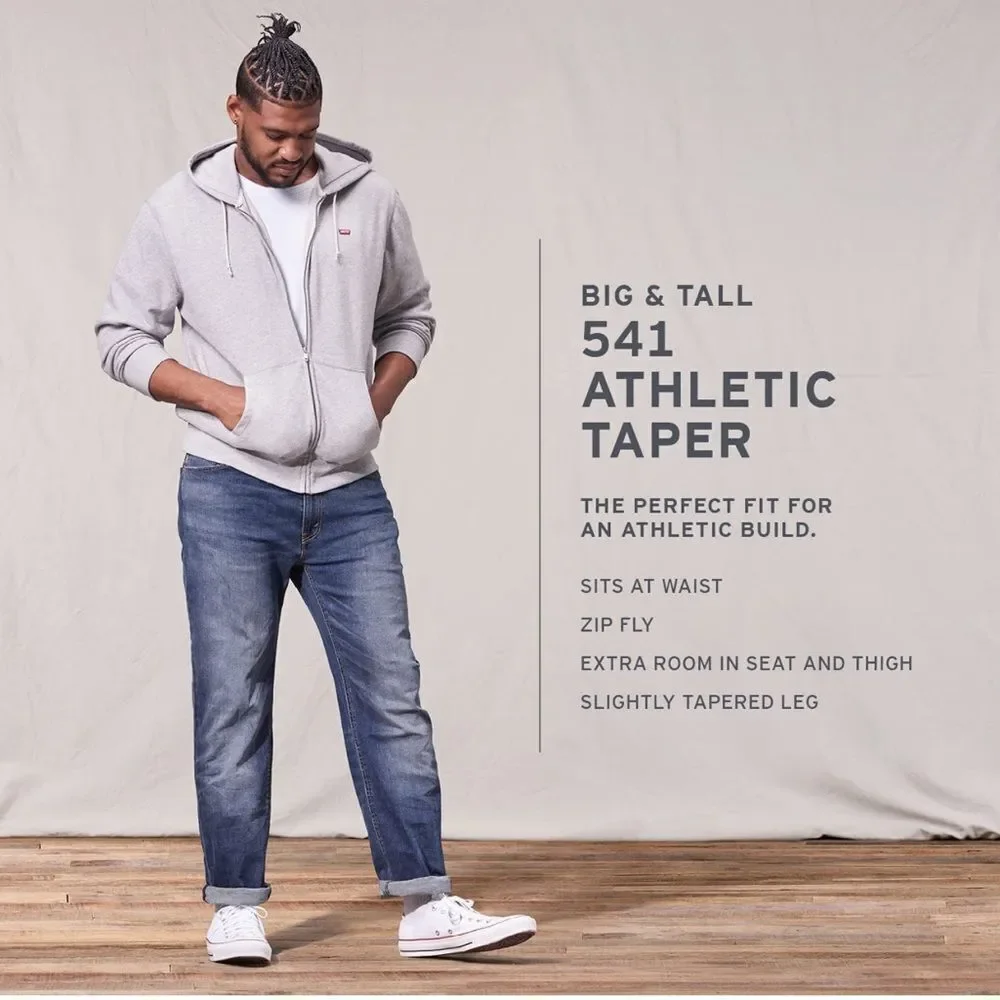 Levi's Men's 541 Athletic Fit Jeans size 48x30